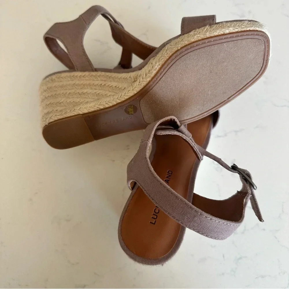 LUCKY BRAND Millinda Espadrille size: 7.5